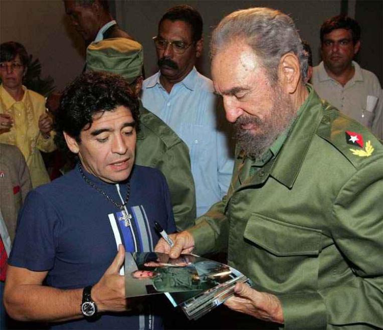 ...e Fidel Castro.